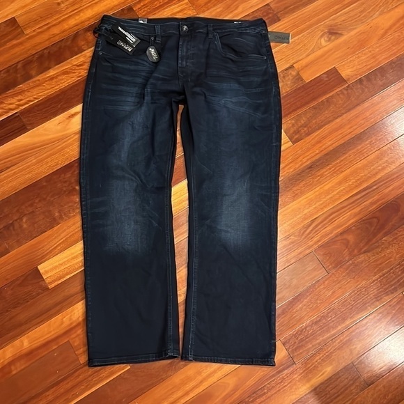 ⭐️ New Buffalo Driven-X Relaxed Straight Driven Jeans Size 42/33 - Picture 3 of 11